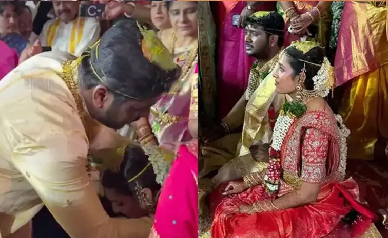 Singer Rahul Sipligunj Harinya Reddy marriage Photos