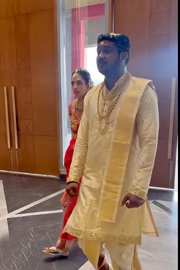 Singer Rahul Sipligunj Harinya Reddy marriage Photos