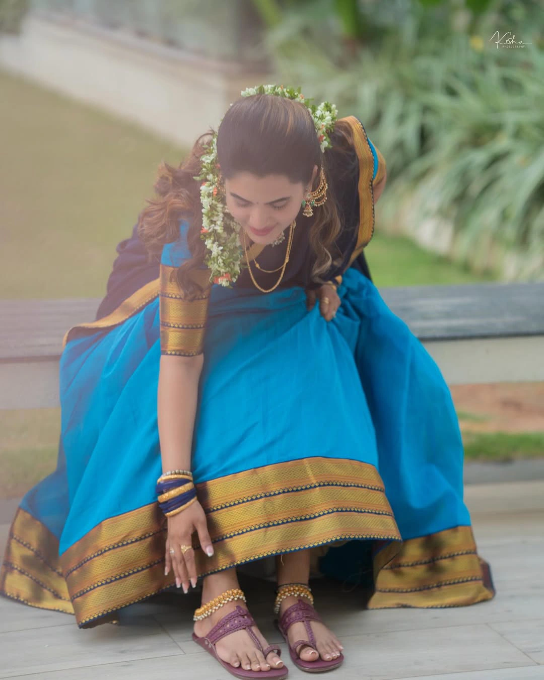 Sravanthi Chokarapu Traditional Telugu Girl Looks