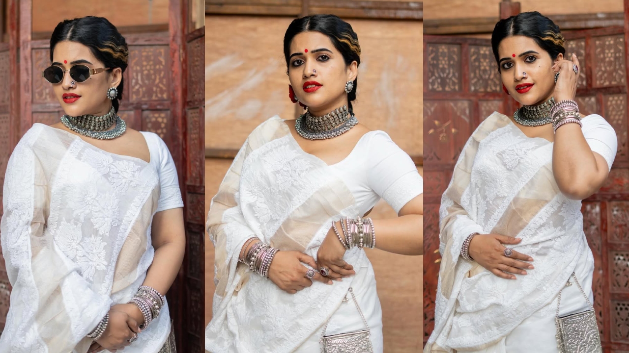 Sravanthi Chokarapu : గంగూబాయి కతియావాడి లుక్స్ లో అదరగొడుతున్న యాంకర్ స్రవంతి.. ఫొటోలు..