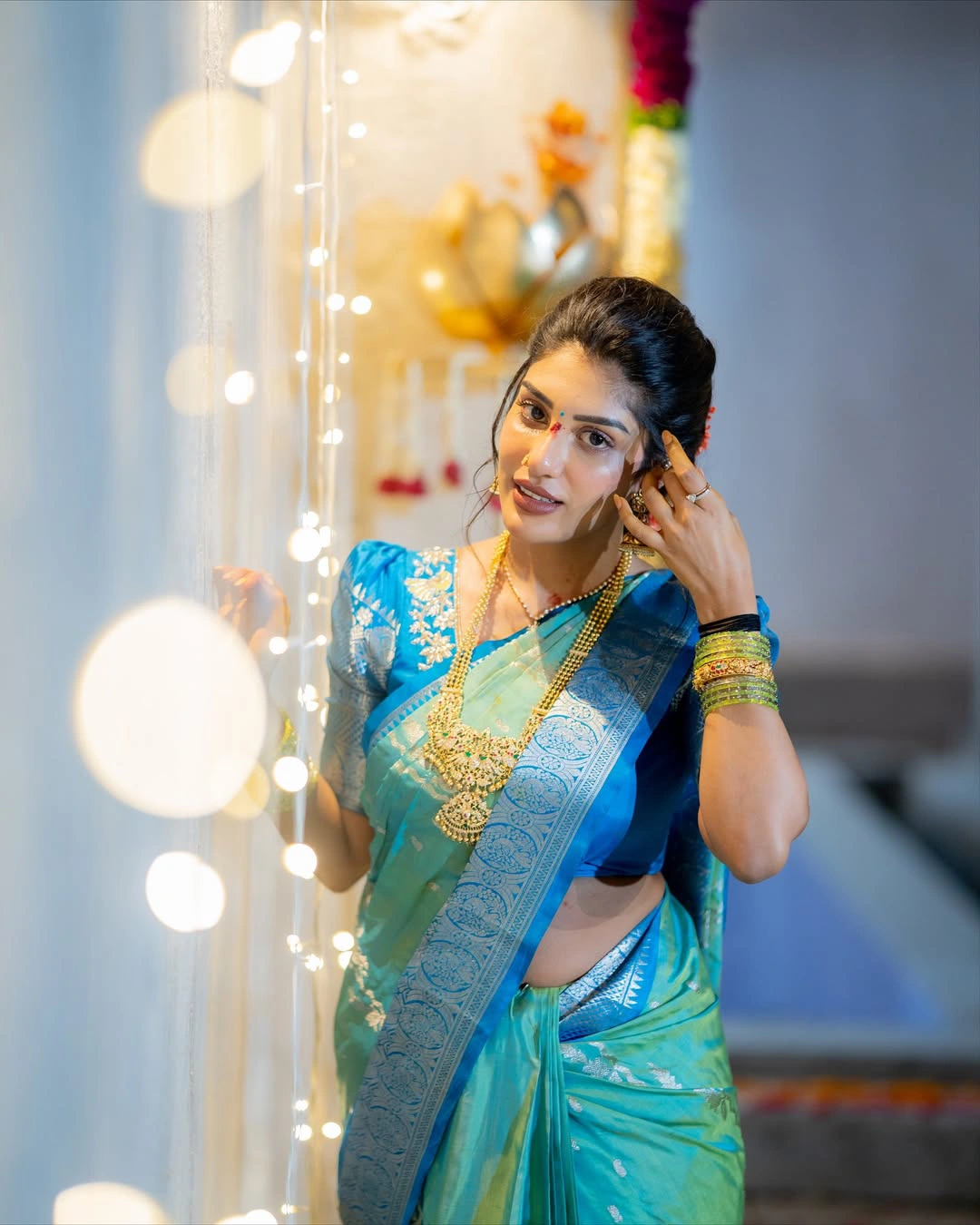 Supritha Surekhavani Traditional Looks