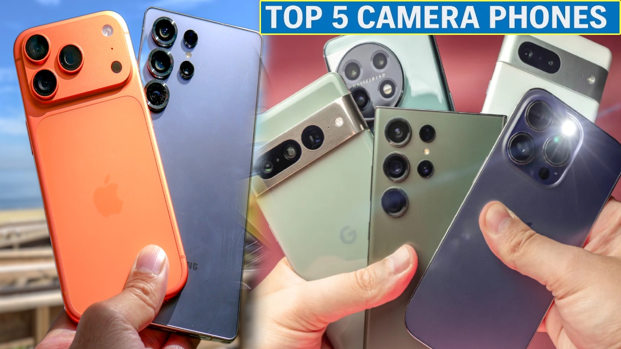Top 5 Camera Phones : తగ్గేదేలే.. ఐఫోన్ 17 ప్రో మాక్స్ కన్నా తోపు ఫీచర్లతో టాప్ 5 కెమెరా ఫోన్లు.. ఏది కొంటారో కొనేసుకోండి!