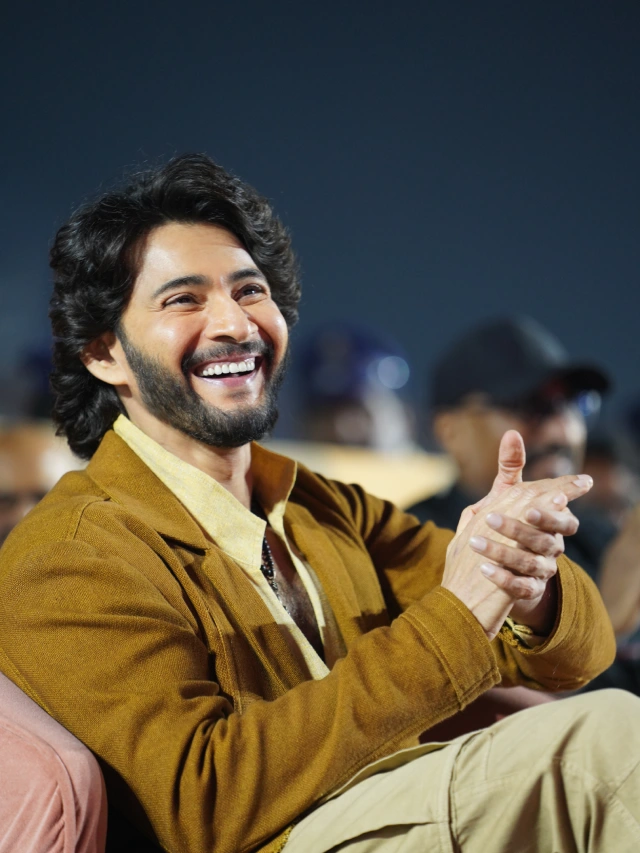 Mahesh Babu Rajamouli Priyanka Chopra Varanasi Movie Title Launch Event Photos