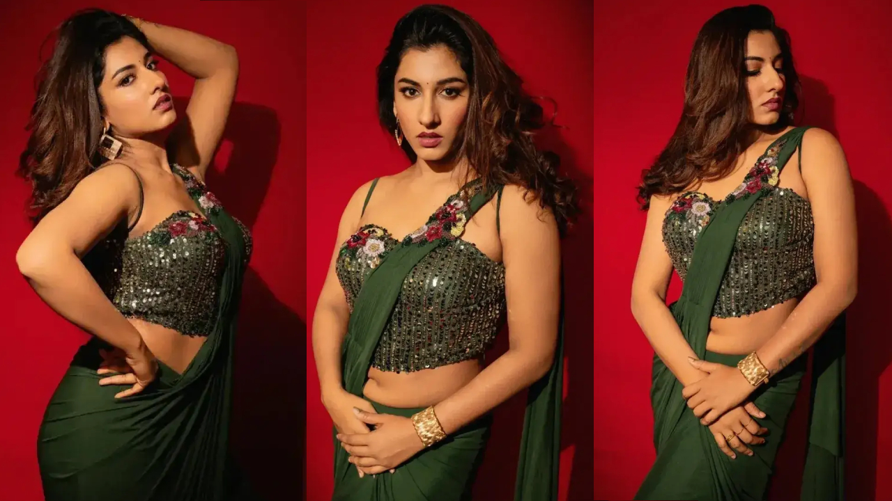 Vishnu Priya: గ్రీన్ శారీలో విష్ణు ప్రియ అందాలు.. క్యూట్ ఫోటోలు