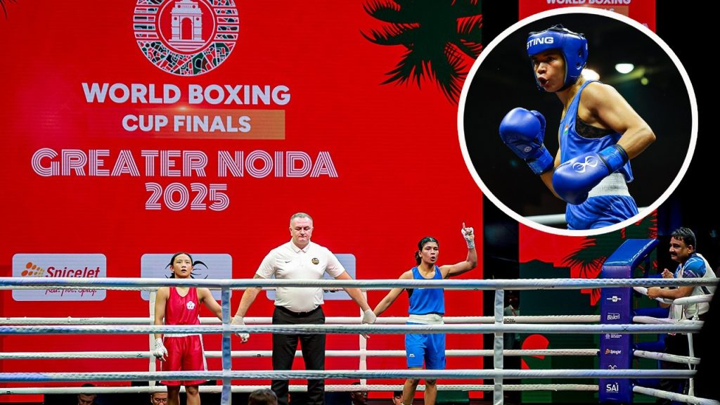 World boxing cup 2025 Nikhat Zareen wins gold medal