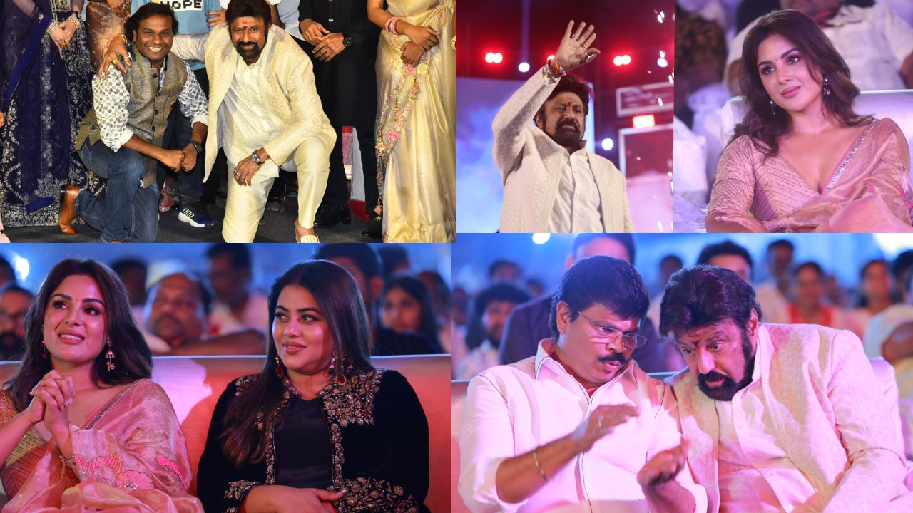 Akhanda 2 Thandavam Pre Release Event : బాలయ్య ‘అఖండ 2 తాండవం’.. ప్రీ రిలీజ్ ఈవెంట్ ఫొటోలు..