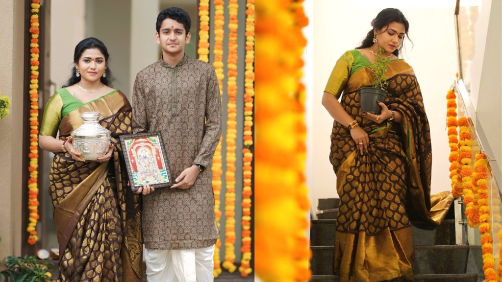 Character Artist Bigg Boss Fame Jyothi Labala House Warming Ceremony with Son