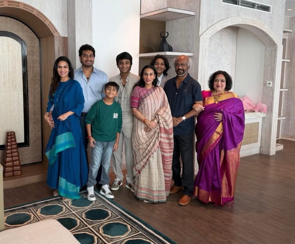 Rajinikanth Family