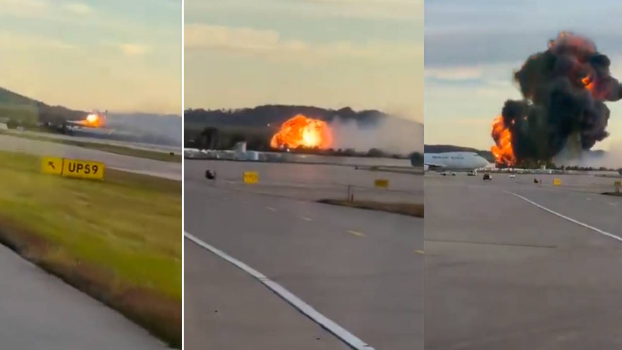 UPS plane crash : ఘోర విమాన ప్రమాదం.. చూస్తుండగానే కుప్పకూలి పేలిపోయింది.. వీడియో వైరల్.. పలువురు మృతి