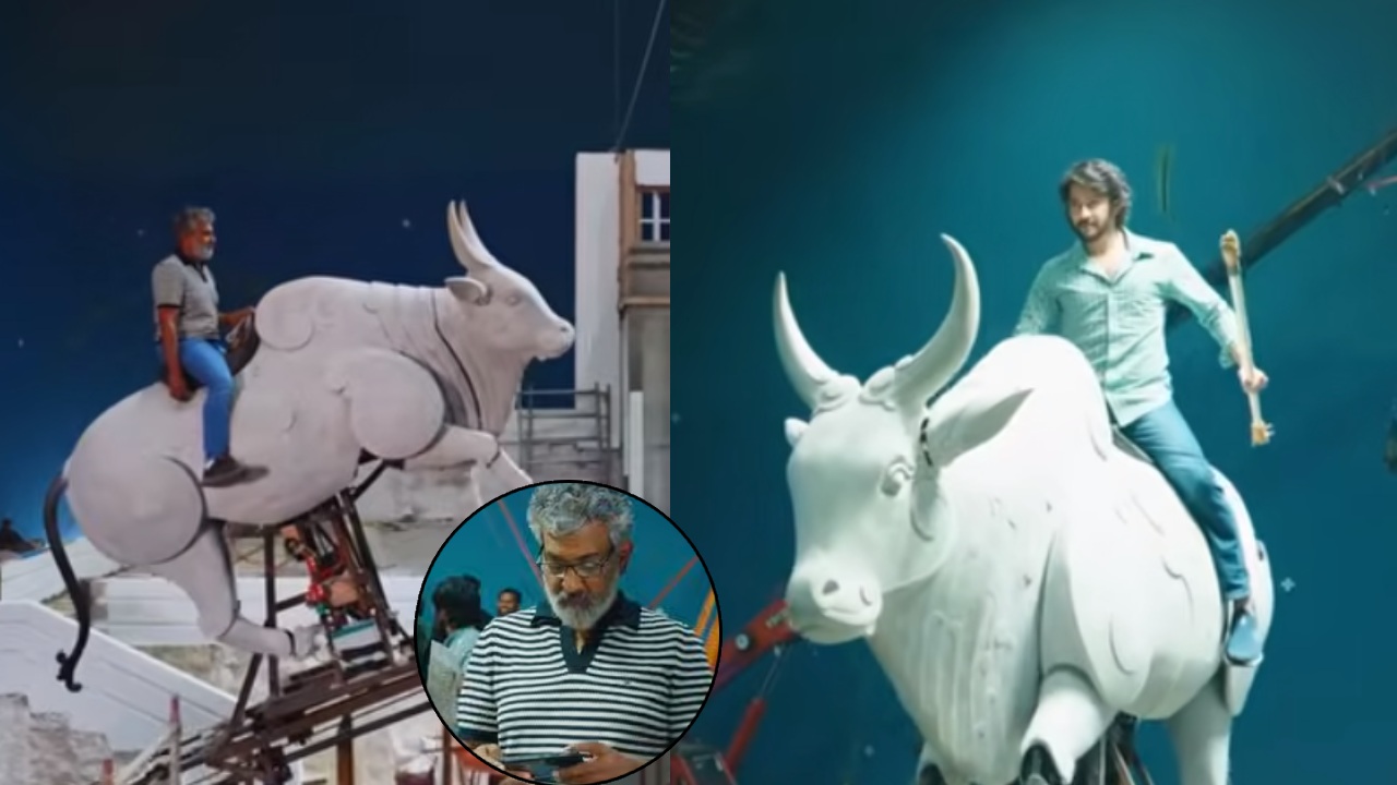 Rajamouli : వామ్మో.. వారణాసి ఈవెంట్ వెనక ఇంత కష్టపడ్డారా? దగ్గరుండి చూసుకున్న రాజమౌళి.. మేకింగ్ వీడియో వైరల్..