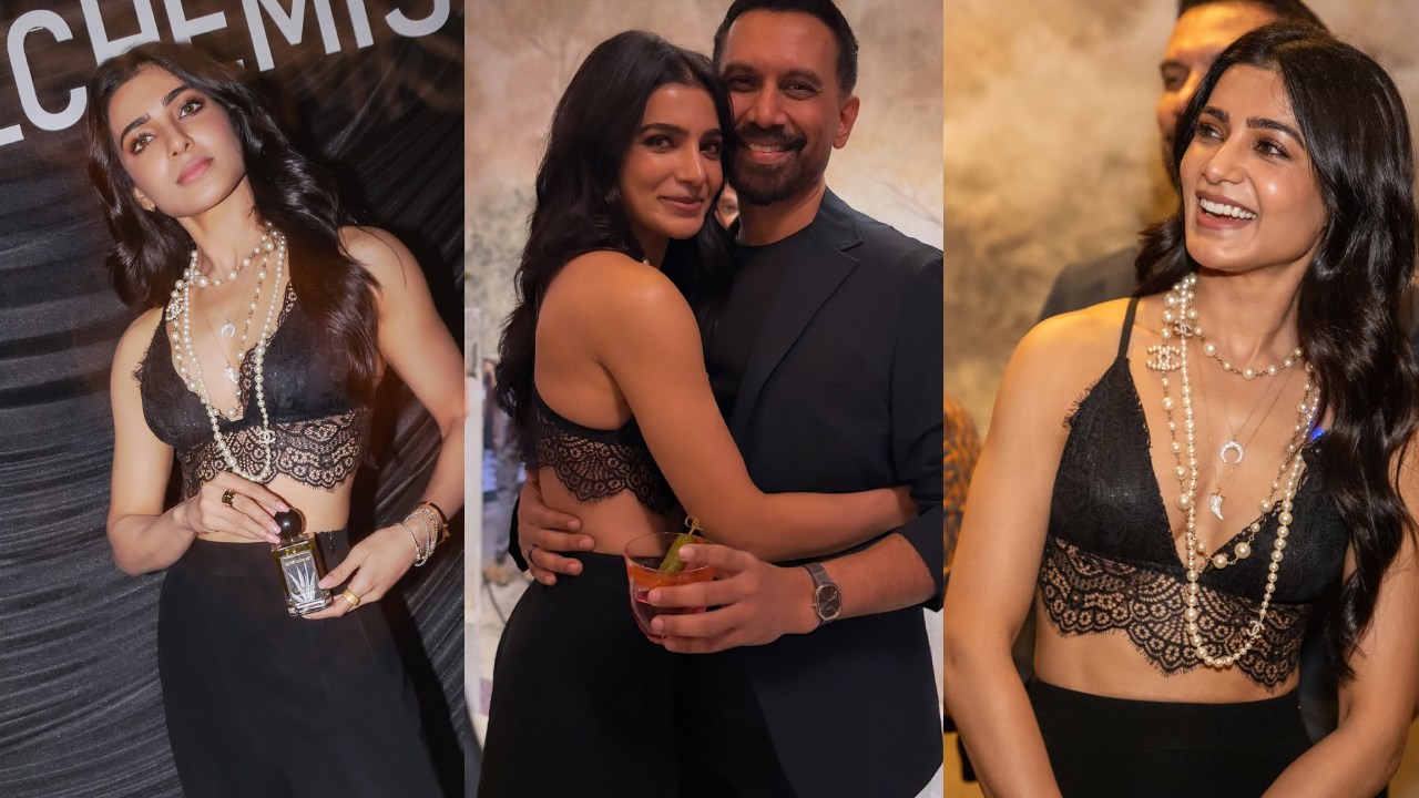 Samantha : సమంత పెర్ఫ్యూమ్ బ్రాండ్ లాంచ్.. బాయ్ ఫ్రెండ్ తో కలిసి సందడి చేసిన సామ్..