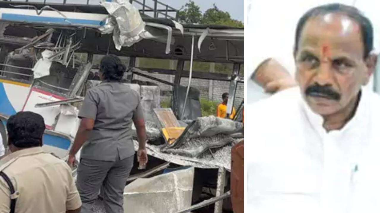 Chevella Road Accident : చేవెళ్ల రోడ్డు ప్రమాదం.. ఎమ్మెల్యేపై దాడికి యత్నం.. డౌన్‌డౌన్ అంటూ ప్రయాణికుల నినాదాలు..