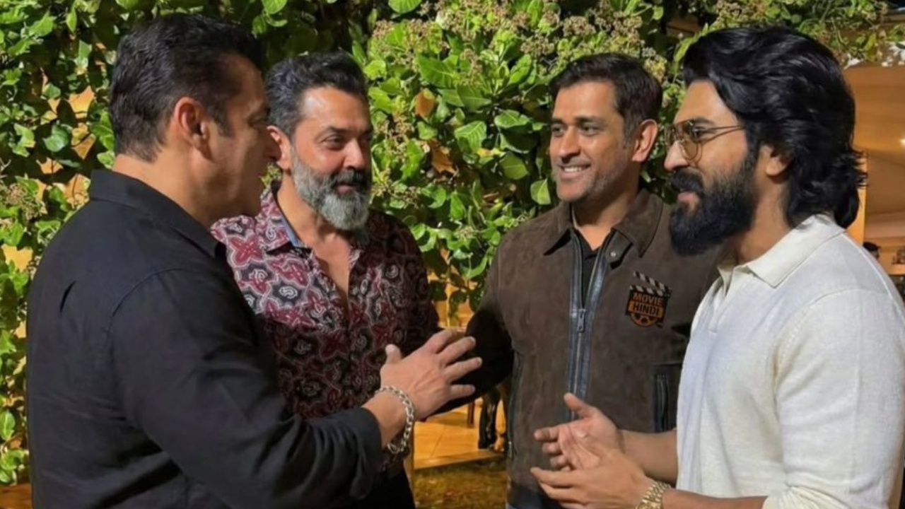 Ram Charan : బాలీవుడ్ పార్టీలో పెద్ది హ‌వా.. ధోని, స‌ల్మాన్‌తో చ‌ర‌ణ్‌.. ఫోటో వైర‌ల్‌..