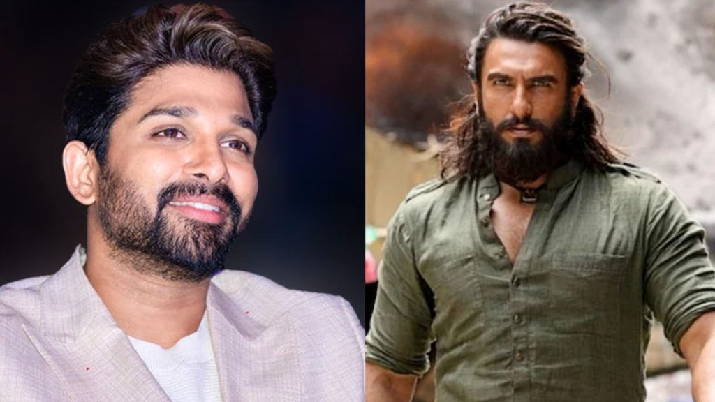 Allu Arjun praises Ranveer singh Dhurandhar movie