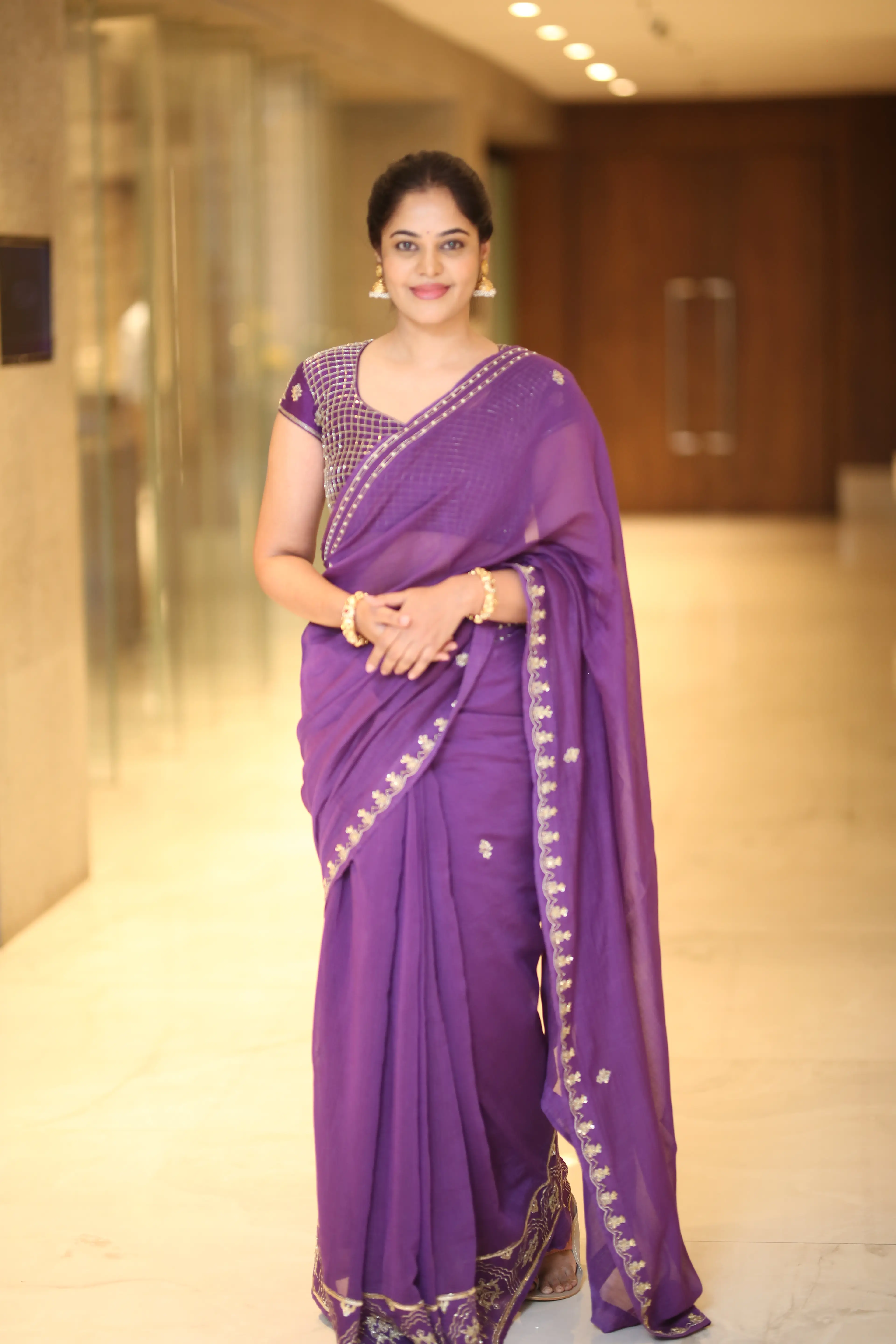 Bindu Madhavi at the Dandora movie event (1)