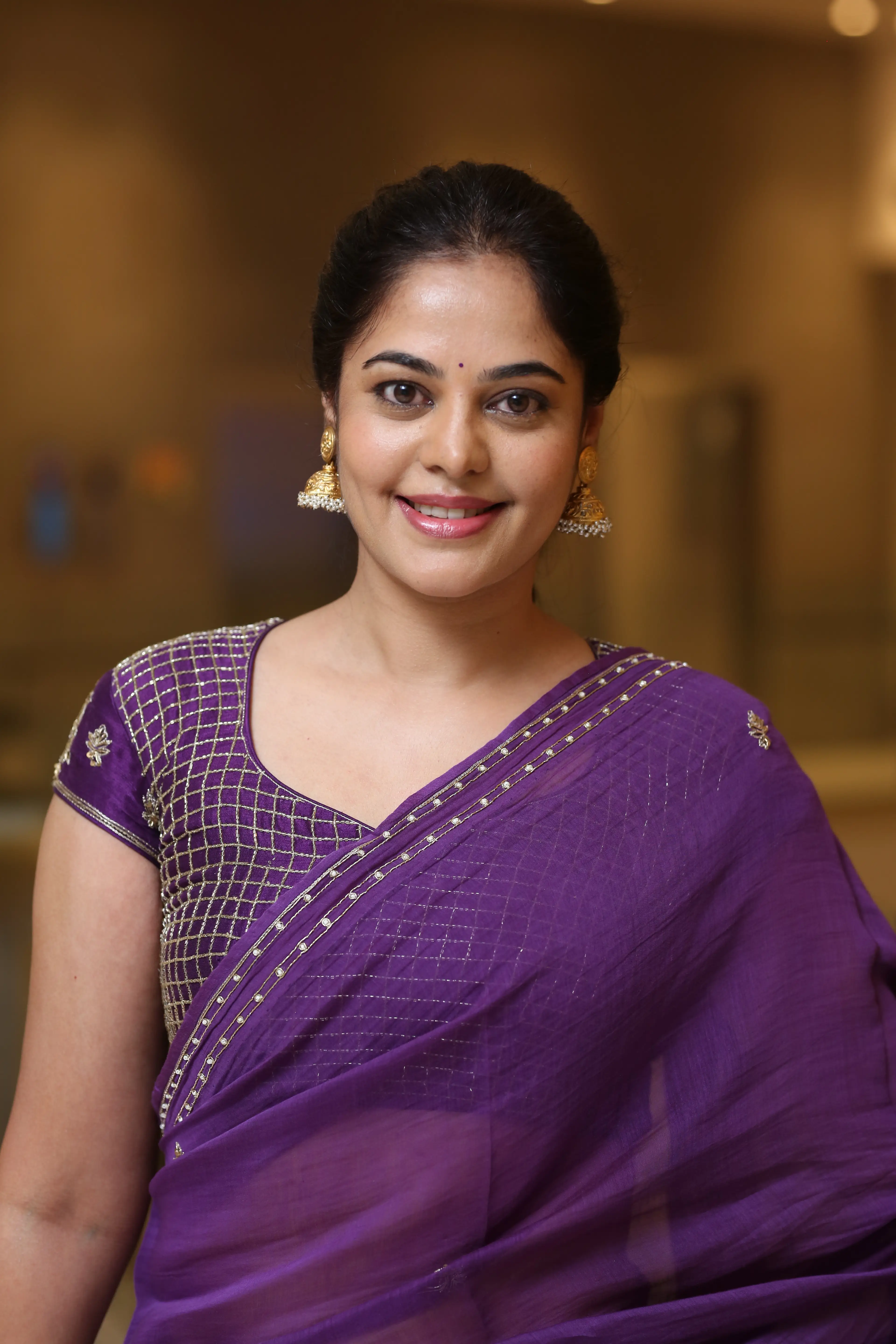 Bindu Madhavi at the Dandora movie event (1)