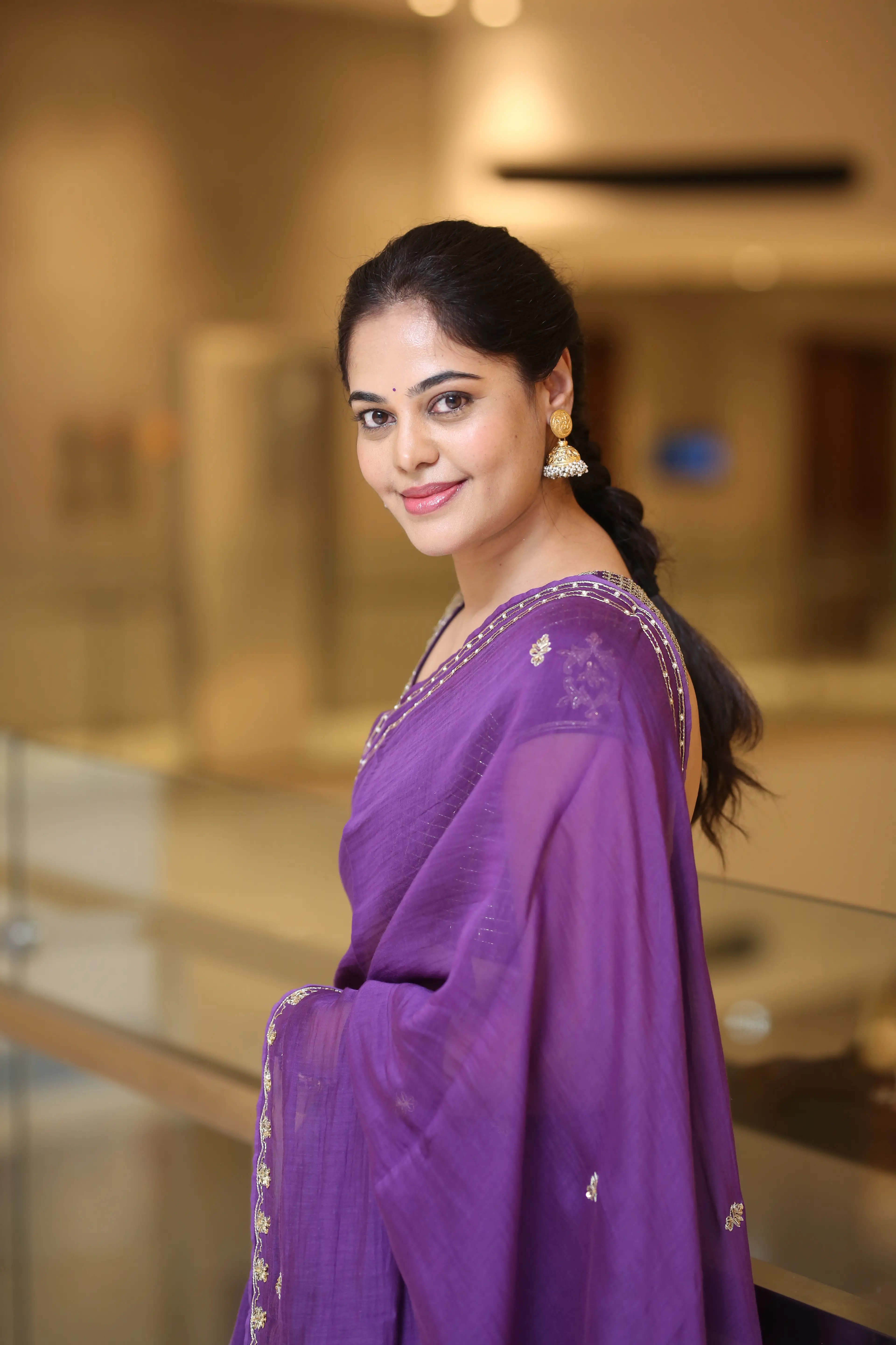 Bindu Madhavi at the Dandora movie event (1)