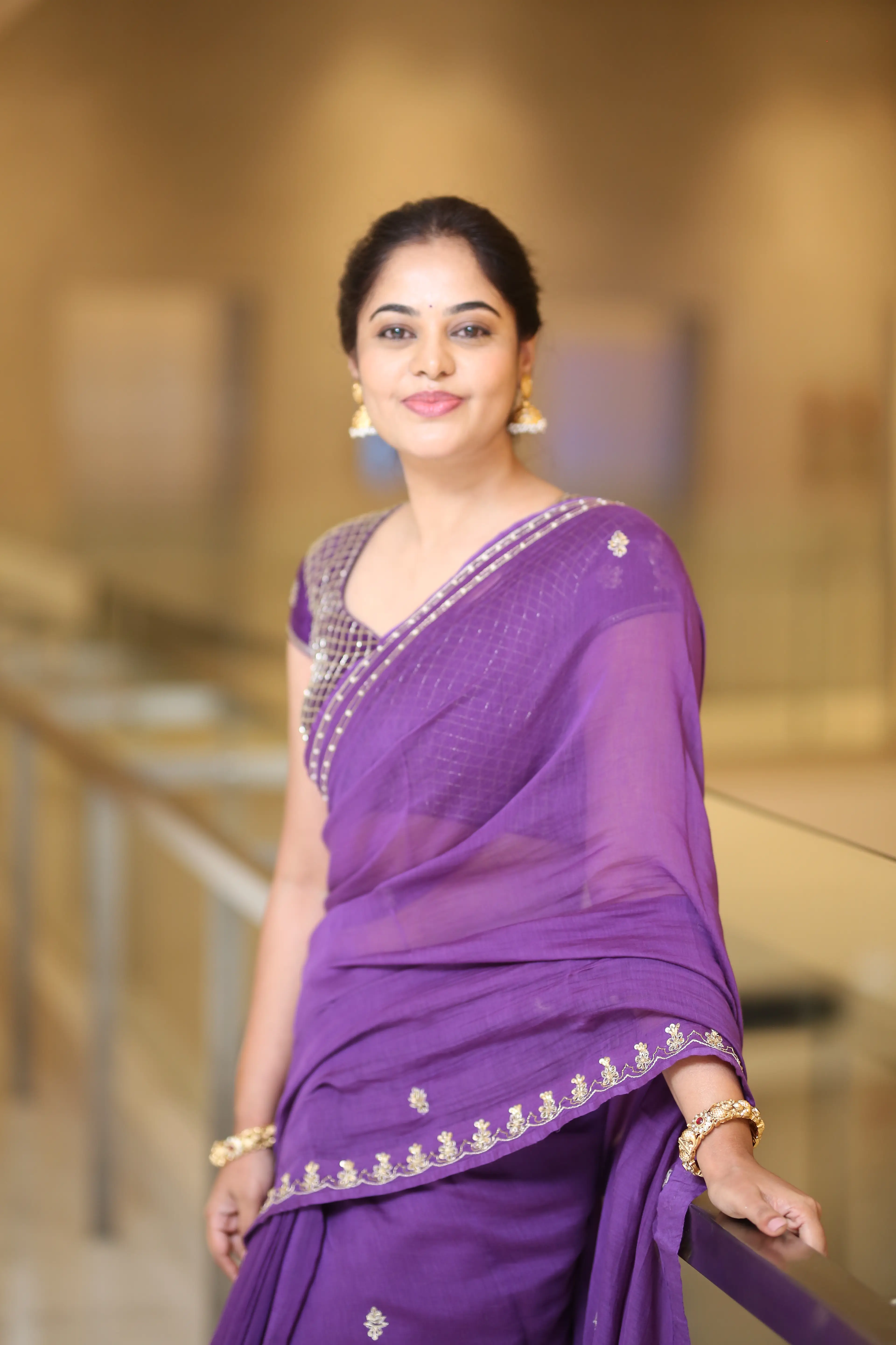 Bindu Madhavi at the Dandora movie event (1)