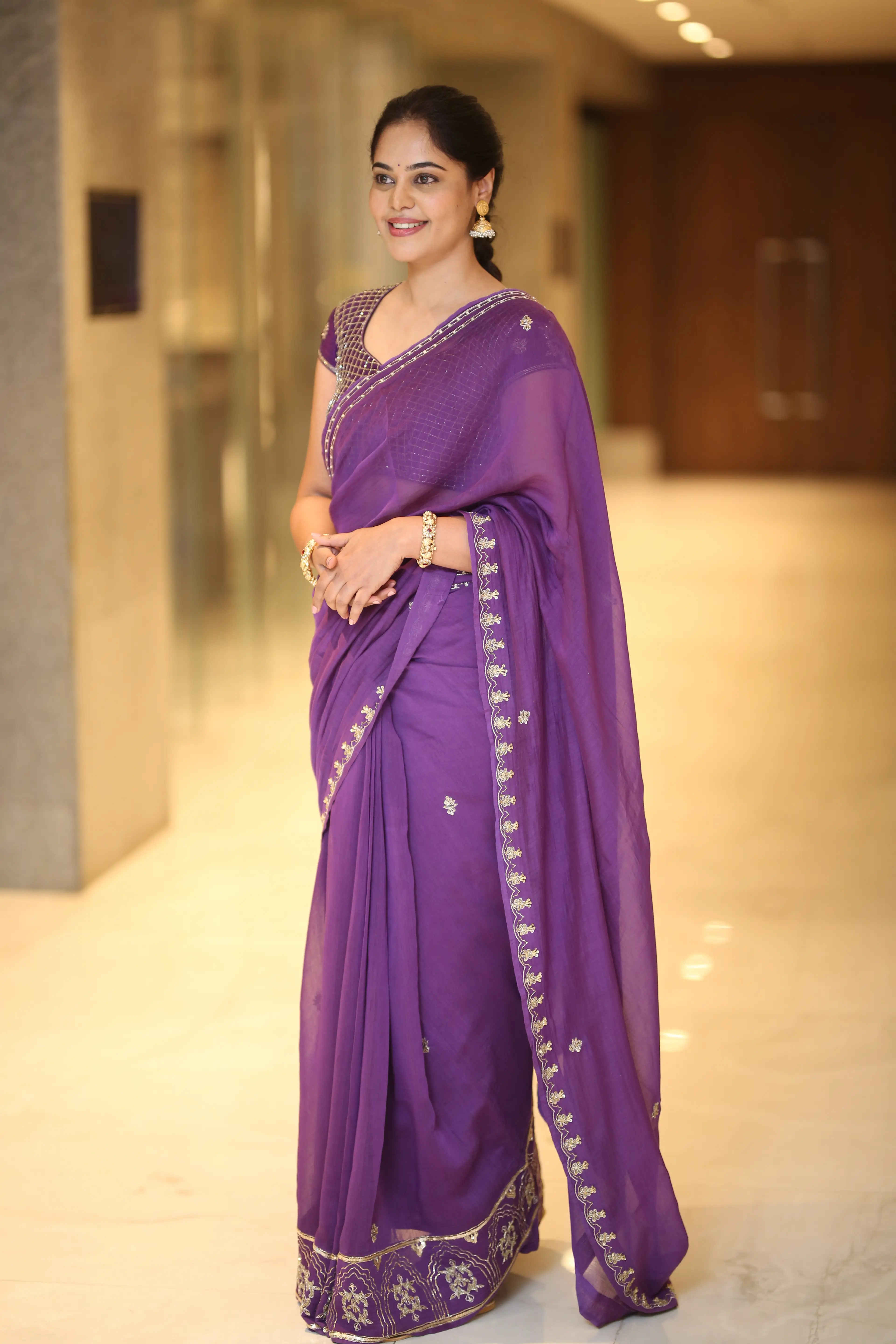 Bindu Madhavi at the Dandora movie event (1)