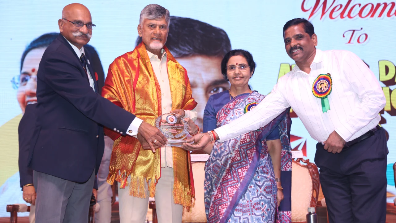 CM Chandrababu Naidu and Bhuvaneshwari Attends to NTR Education institutions Annual Day Celebrations