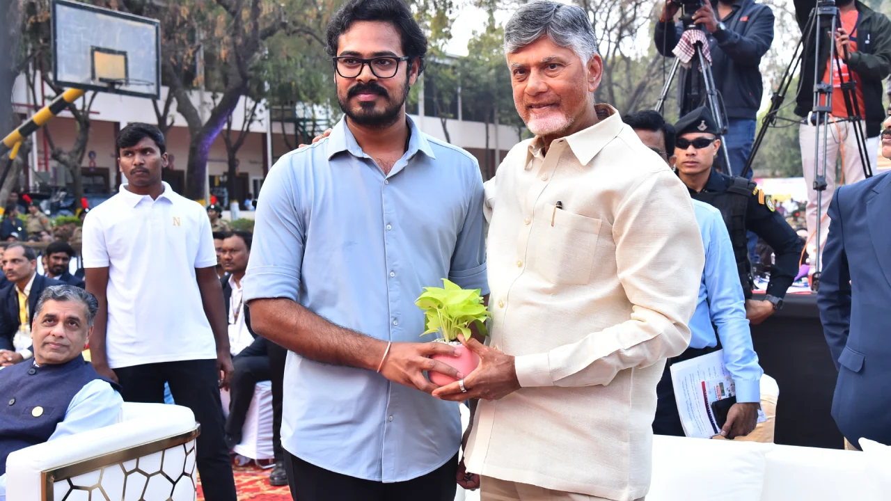 CM Chandrababu Naidu and Bhuvaneshwari Attends to NTR Education institutions Annual Day Celebrations