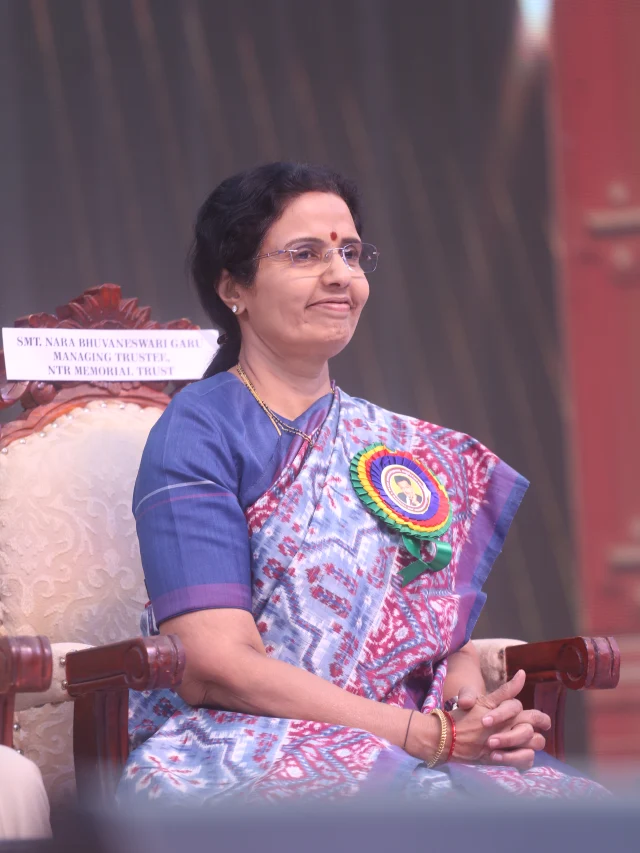 CM Chandrababu Naidu and Bhuvaneshwari Attends to NTR Education institutions Annual Day Celebrations