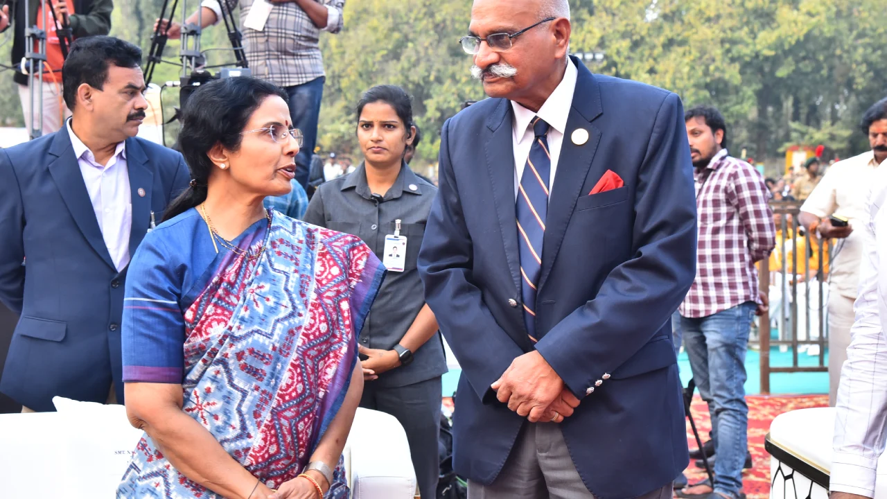 CM Chandrababu Naidu and Bhuvaneshwari Attends to NTR Education institutions Annual Day Celebrations