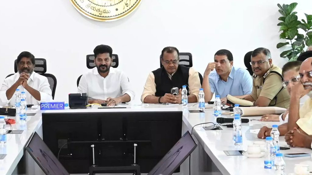 CM Revanth Reddy meeting with Tollywood celebrities