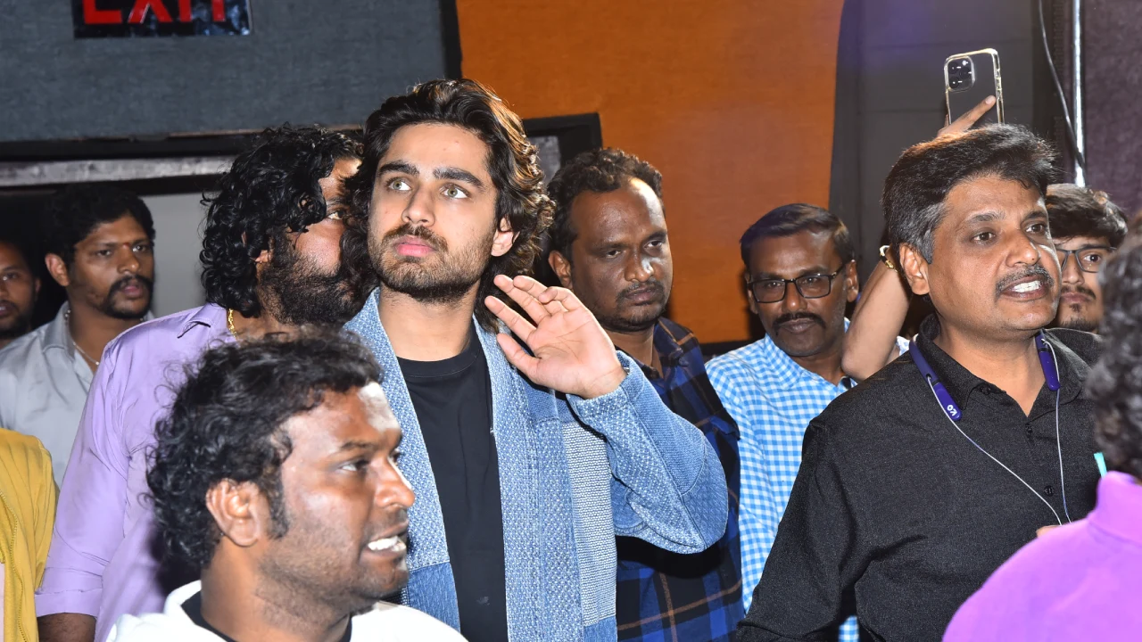 Roshan Anaswara Rajan Champion Movie Success Tour in Kadapa