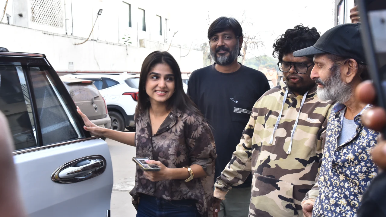 Roshan Anaswara Rajan Champion Movie Success Tour in Kadapa