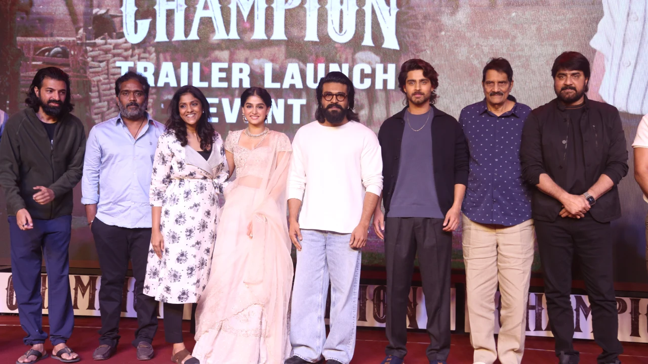 Roshan Anaswara Rajan Champion Trailer Launch Event