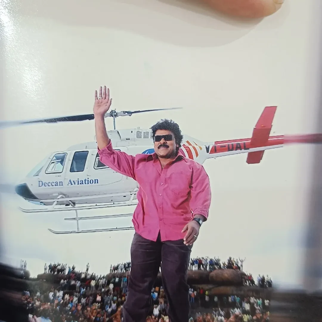 Chiranjeevi Old Thums Up Ad Working Stills