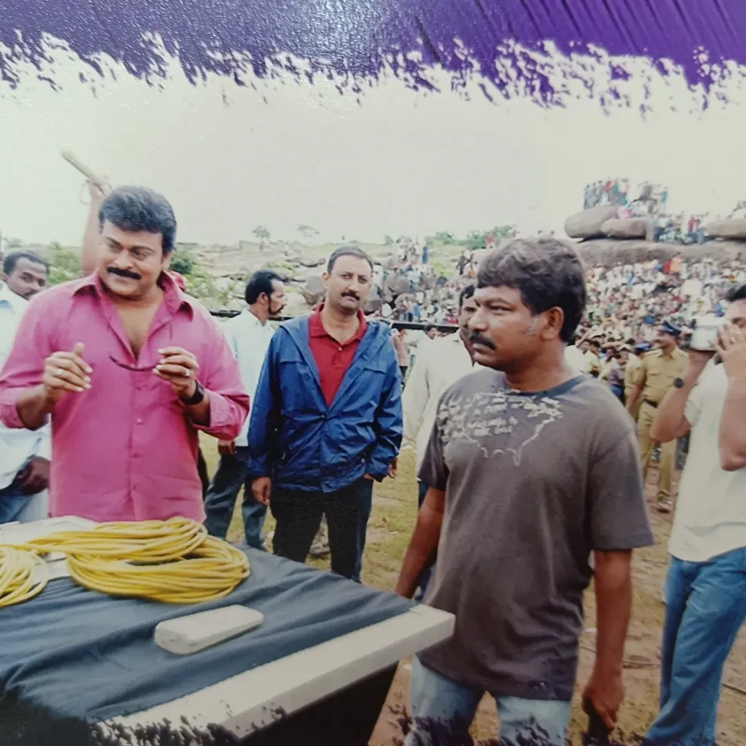 Chiranjeevi Old Thums Up Ad Working Stills