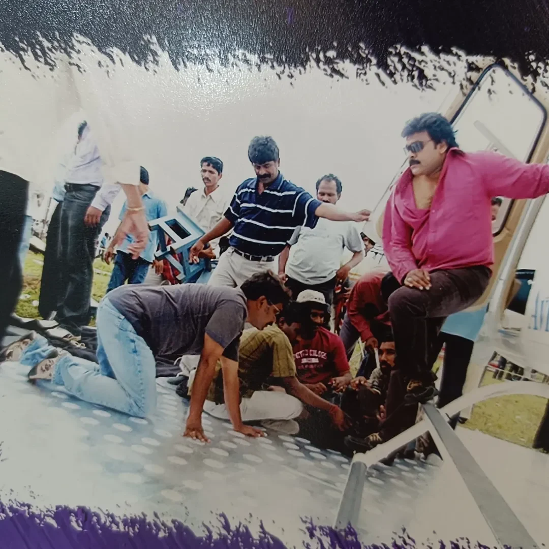 Chiranjeevi Old Thums Up Ad Working Stills