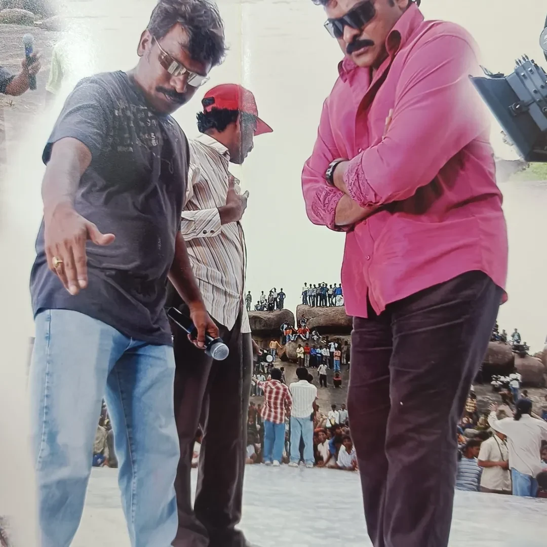 Chiranjeevi Old Thums Up Ad Working Stills