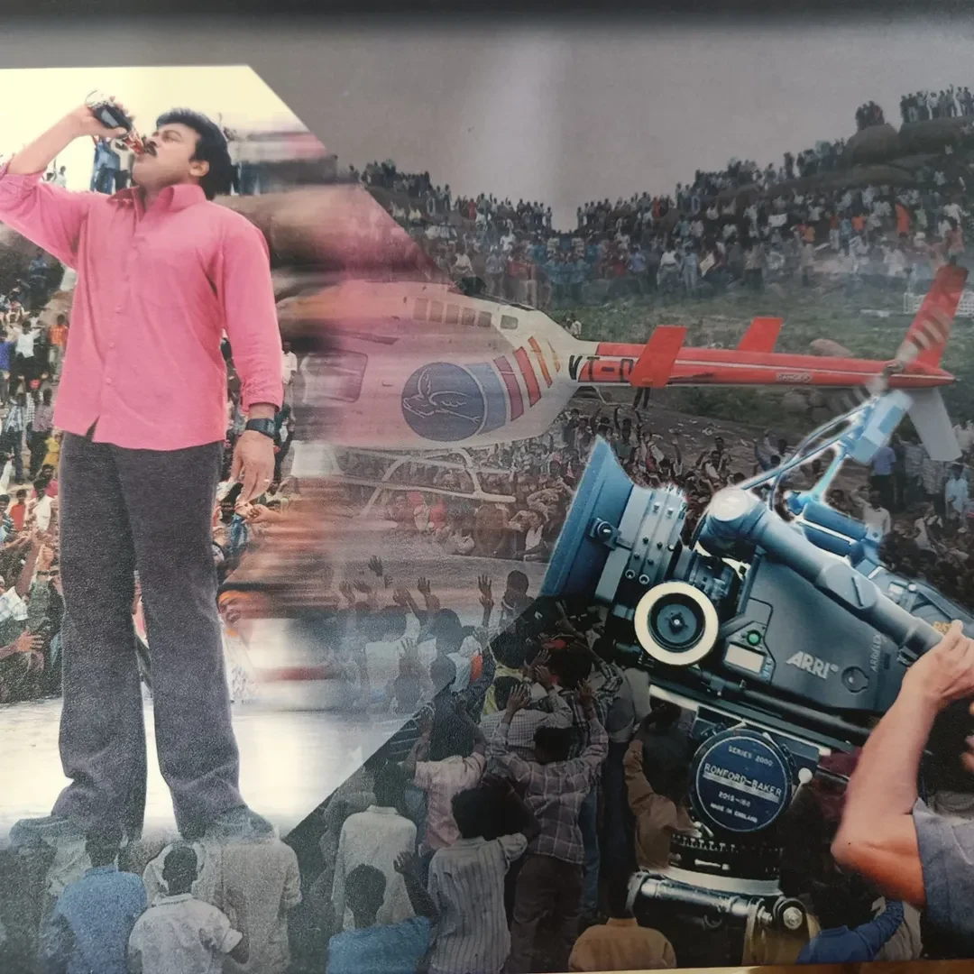 Chiranjeevi Old Thums Up Ad Working Stills