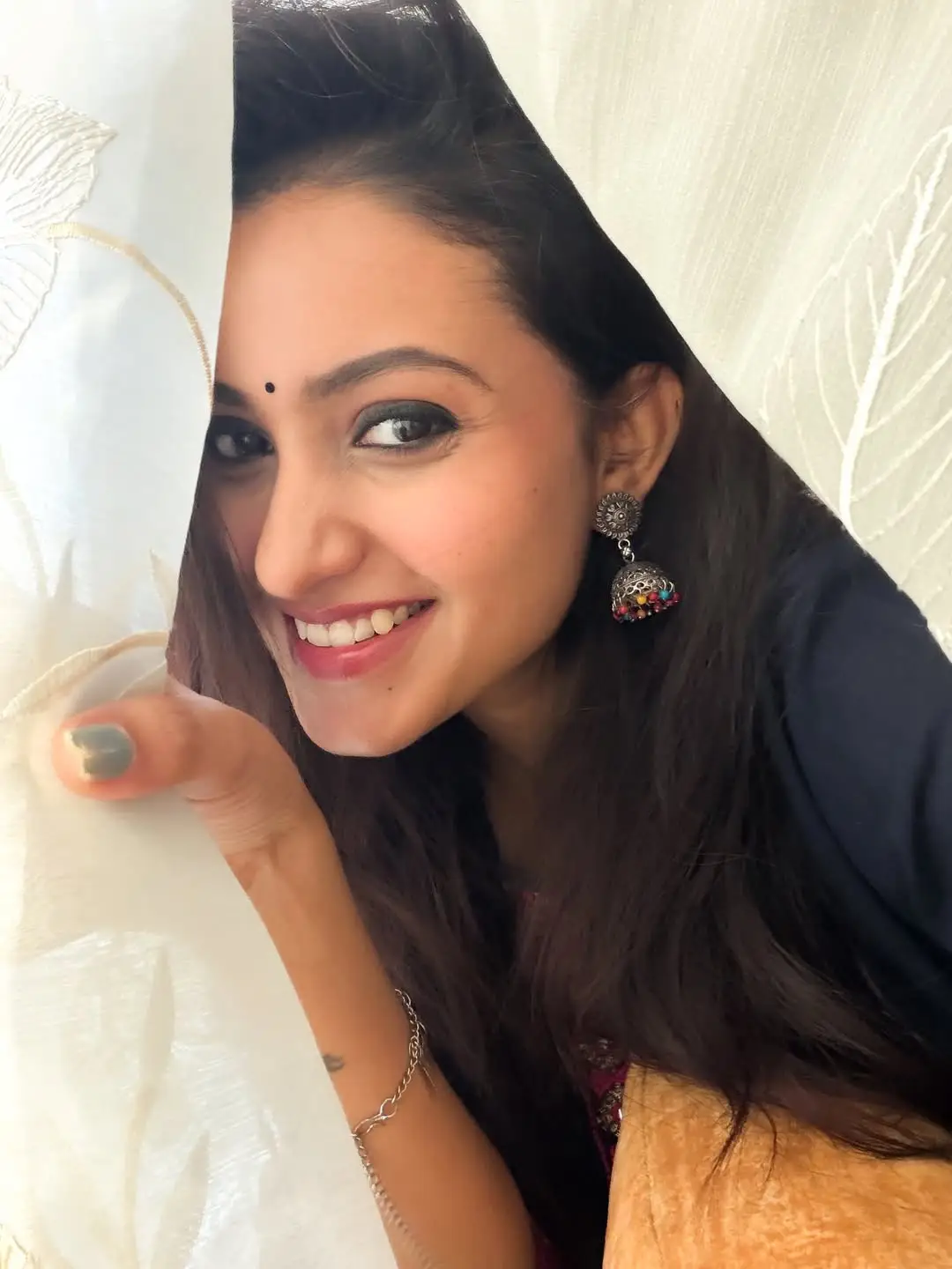 Deepika Pilli shaking up social media with her cute looks. (1)