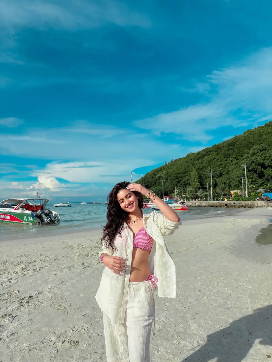 Deepika pilli beach glamour photos