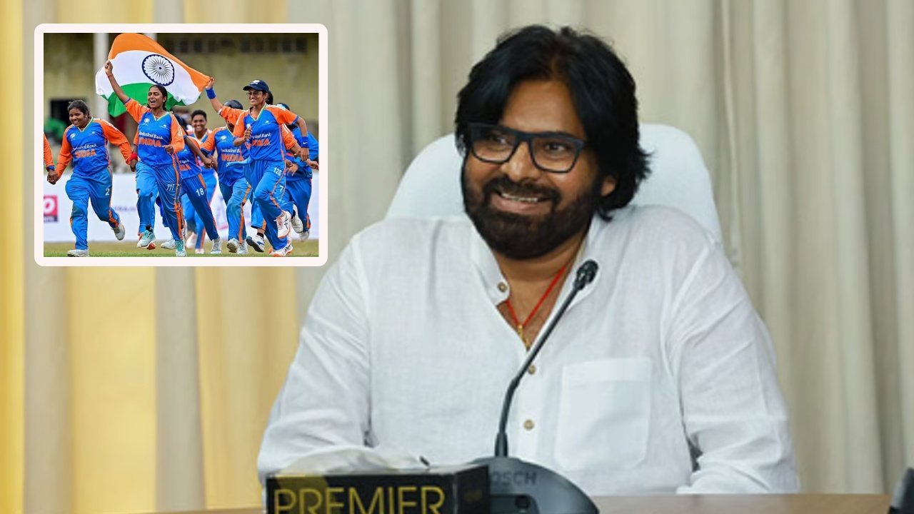 Pawan Kalyan : ప్ర‌పంచ‌క‌ప్ సాధించిన అంధ మ‌హిళ‌ల క్రికెట్ జ‌ట్టుతో ప‌వ‌న్ భేటీ.. ఒక్కొ ప్లేయ‌ర్‌కు రూ.2ల‌క్ష‌లు..