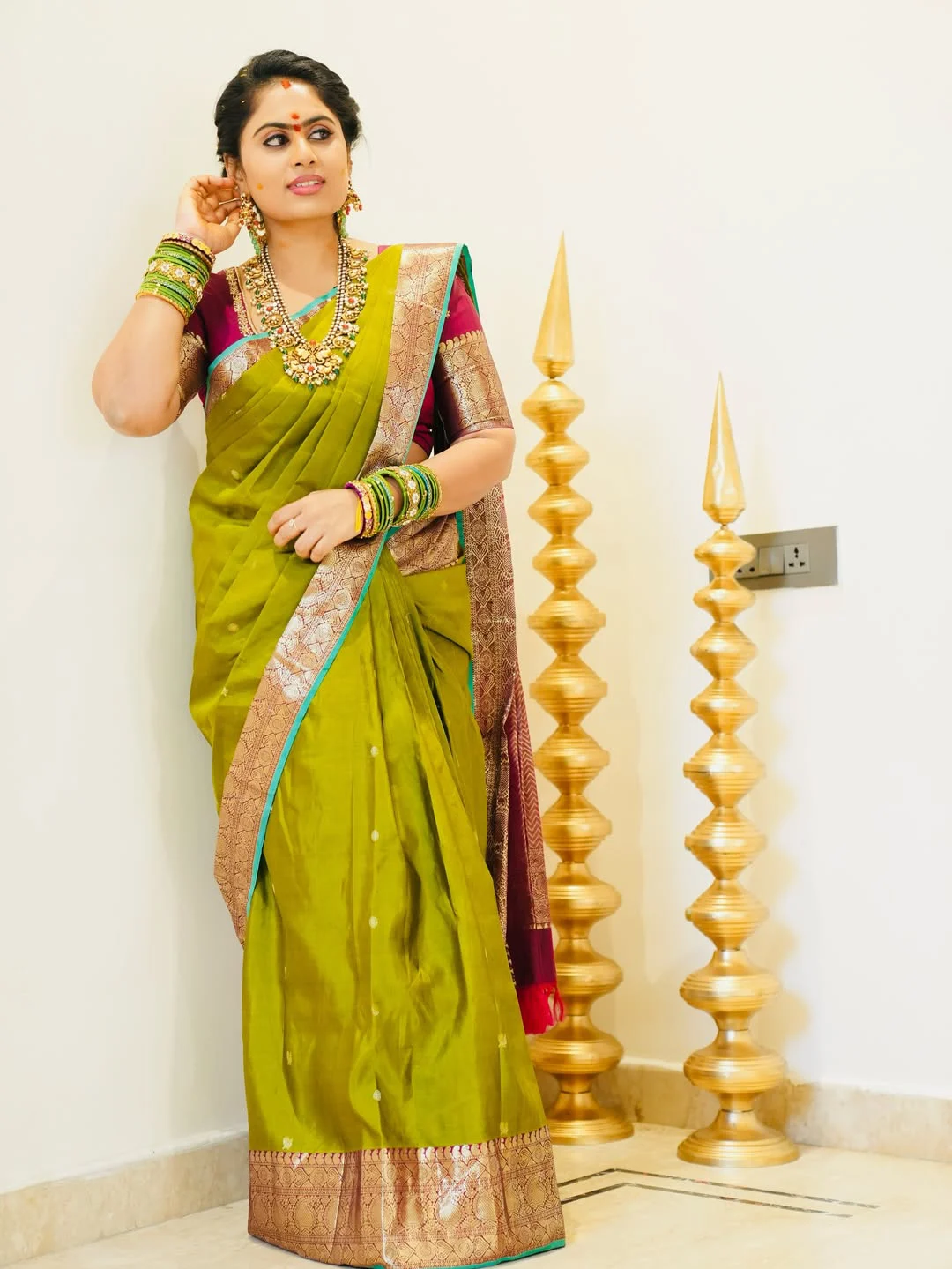 Dil Raju Perform Special Pooja with his Wife Tejaswini Vygha and Son