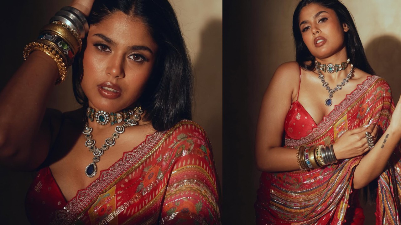 Faria Abdullah : బాబోయ్.. చీరలో చిట్టి హాట్ పోజులు..