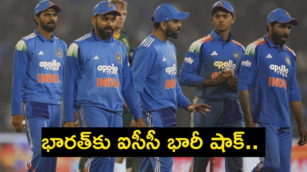 ICC fined to India for slow overrate in 2nd ODI against South Africa