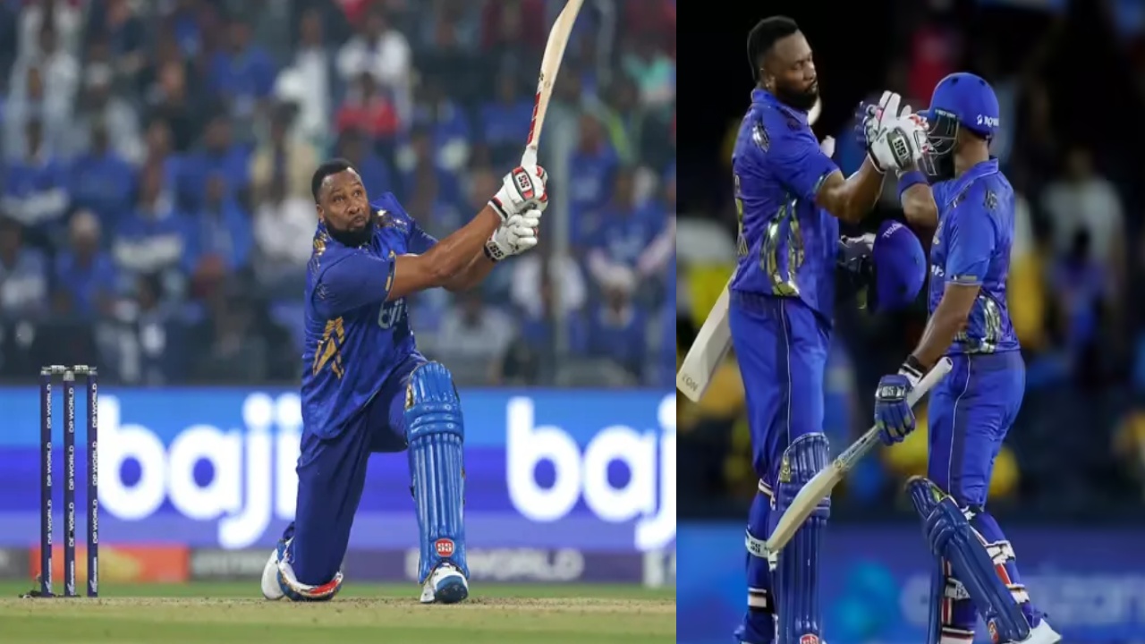 ILT20 : పొలార్డ్ ఊచ‌కోత‌.. ప్లే ఆఫ్స్‌కు ముంబై ..