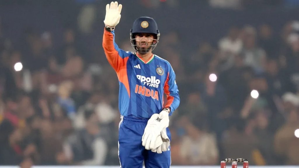 IND vs SA 1st T20 Jitesh Sharma equals MS Dhoni wicket keeping record