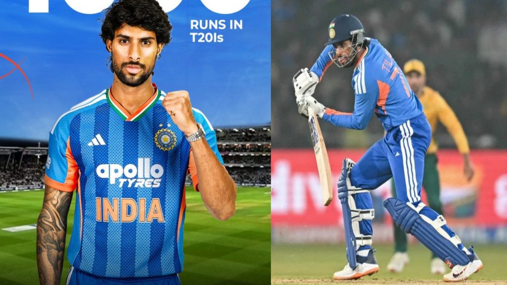 IND vs SA 1st T20 Tilak Varma joins becomes 5th fastest Indian to 1000 T20I runs