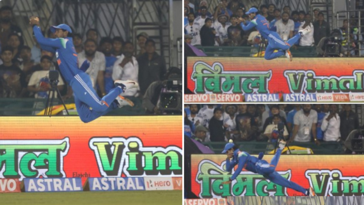 IND vs SA : అరె ఏంట్రా ఇది.. తుది జ‌ట్టులో లేక‌పోయినా.. బౌండ‌రీ లైన్ వ‌ద్ద తిల‌క్ వ‌ర్మ అద్భుత ఫీల్డింగ్ విన్యాసం.. వీడియో