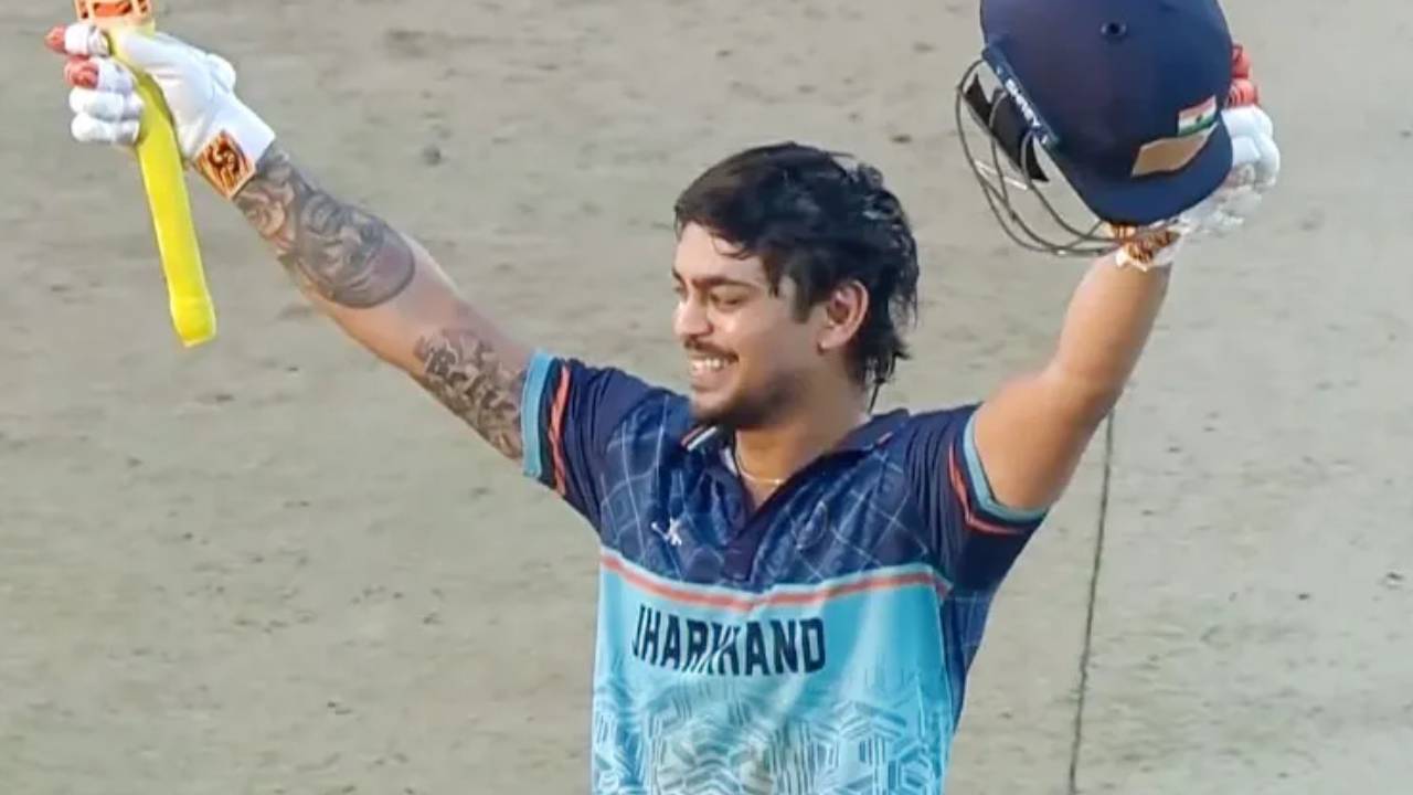 Ishan kishan : ఏం కొట్టుడు కొట్టావ్ బ్రో.. ఇషాన్ కిషన్ విధ్వంసకర శతకం.. వీడియో వైరల్