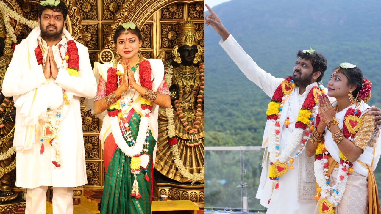 Jabardasth Mahidhar : ఆరేళ్ళు ప్రేమించి పెళ్లి చేసుకున్న జబర్దస్త్ కమెడియన్.. పెళ్లి ఫొటోలు వైరల్..