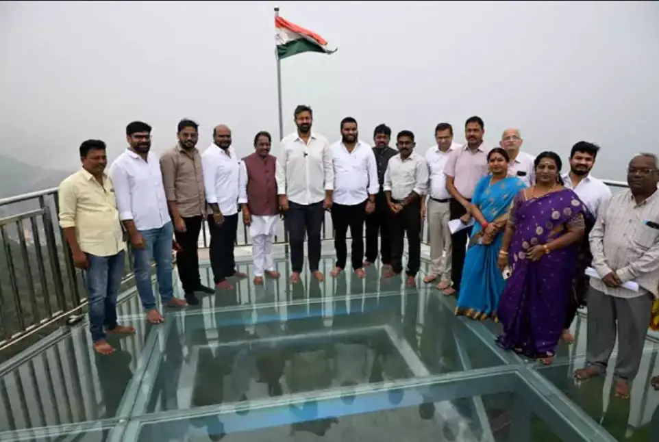 Kailasagiri Glass Bridge