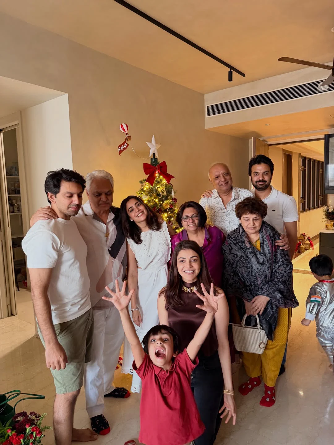 Kajal Aggarwal Christmas Celebrations with Family